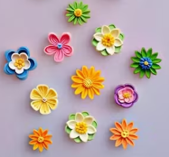 Mini Floral Silicone Molds