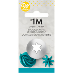 1M Open Star Piping Tip