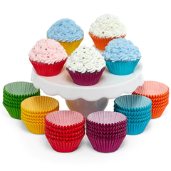 Cupcake Liner - Orange- Grease Proof - apprx 50