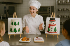 Canvas Cakes Holiday Themed  - Easel - December 7th - 11:00 to 2:00pm
