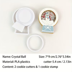 Globe Cookie Cutter Embossers