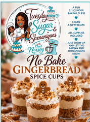 Tuesday Sugar & Shenanigans Workshop - 6:00 to 8:30pm