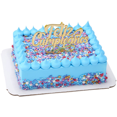 Feliz Cumpleaños topper & candle holder - 6ct - Bulk