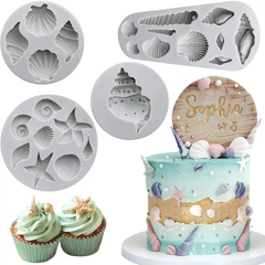 Shell Fondant Molds