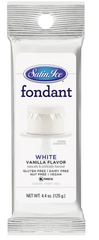 Satin Ice White Vanilla Fondant - 4.4oz