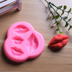 Four Lips Silicone Mold