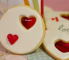 Beginner Isomalt  Valentine Cookie/lollipop Class: - February 8th - 10:30 to 1:00