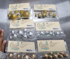 Ball Cake Toppers - 8 ct - assorted color/sizes