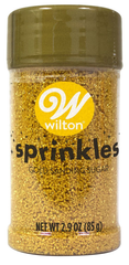 Gold Sanding Sugar, 2.9oz.
