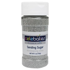 Sanding Sugar - Shimmering Silver - 4oz