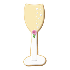 Champagne Glass Cookie Cutter - 5"