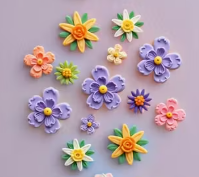 Mini Floral Silicone Molds