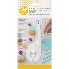 Wilton Fondant Cutter and Embosser Tool Set, 4-Piece