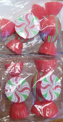 Christmas Candy toppers - 6ct