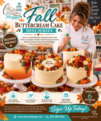Fall Buttercream Cake Mini Series - November 18th - 6:30 to 9:00pm