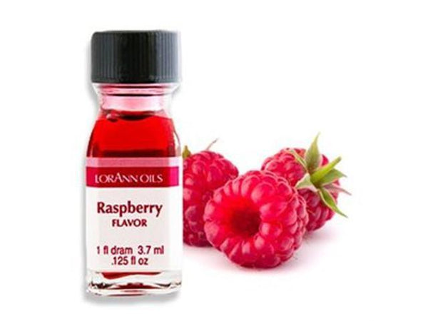 Raspberry Flavoring Dram - 12ct - Bulk | Cake Craft Shoppe, LLC