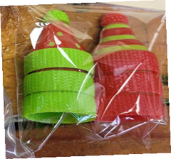 Christmas Hat Toppers - 6ct