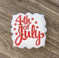 4th of July Cookie Stencil