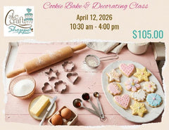 Basic Sugar Cookie Class - April 12th - 10:30 to 4:00pm
