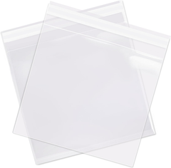 Cookie Bag - Self Adhesive - White Dot - 4"x4" - 10ct.
