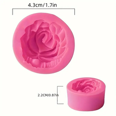 Rose Pendant Silicone Mold,