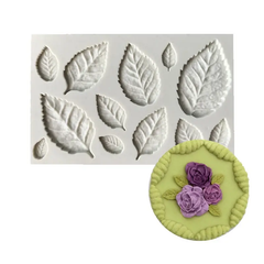 Rose Leaf Shape 3D Silicone Mold