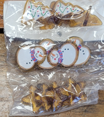 Christmas Cookie Cupcake Rings- 12ct