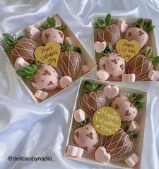 "HAPPY VALENTINES DAY" ACRYLIC TOPPERS