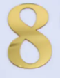 Golden Mirror Numbers 0-9