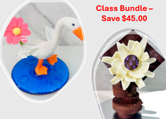 Class Bundle - Beginner Isomalt & Chocolate Classes -  Guest Instructor Brooke Taylor July 26th  & 27th - 10:00 to 5:00