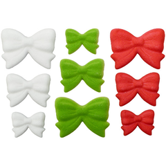 Holiday Bow Assortment - 126 ct - Bulk