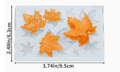 Maple leaf Silicone Mold