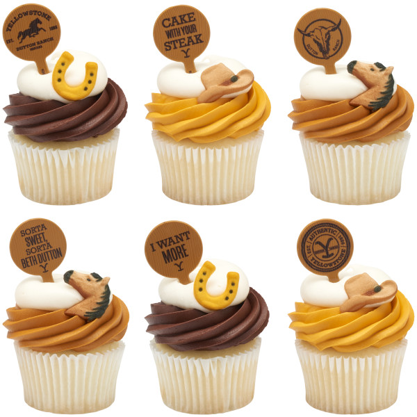 Yellowstone Dutton Ranch DecoPics®- BULK- 144 CT | Cake Craft Shoppe, LLC