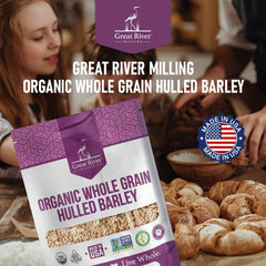 Organic Hulled Barley