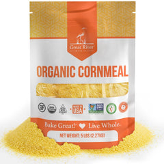 Organic Medium Grind Cornmeal