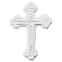 Elegant Cross Gum Paste Layon - 3ct