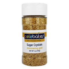 Sugar Crystals - Shimmering Gold - 4oz