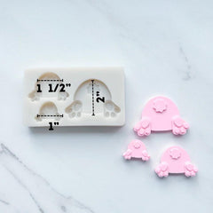 BUNNY BUTT TRIO MOLD