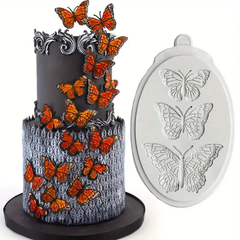 Elegant Butterflies Silicone Mould