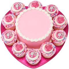 Doll Silhouette Cupcake Rings - 144ct - Bulk