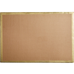 Cake Board - Gold Wrap - Foldunder 25.5x17.5