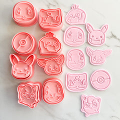 POKEMON CUTTERS & EMBOSSERS