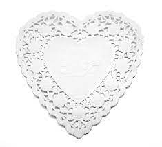 Heart Doilies 12 count