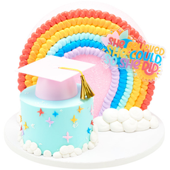 Pink Grad Hat - 12ct - Bulk