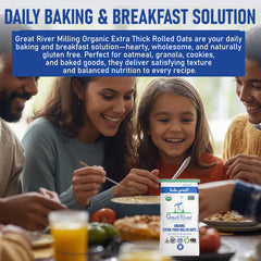 Organic Extra Thick Rolled Oats