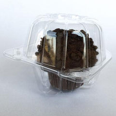 Plastic - 1 Cavity Cupcake Container Jumbo - 400ct
