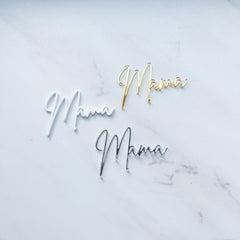 MAMA ACRYLIC CHARMS BY SAIDAS SWEETS