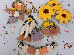 Mini-Series:  Pumpkin Patch Cookie Class Royal Icing - October 25th 11:00 to 2:00pm