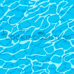 Water Pattern Stencil