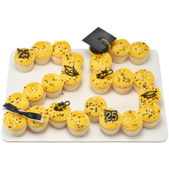 Grad Cap Black w/ Gold Tassel - 24ct. - Bulk